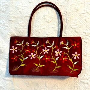 MyBoutique silk brocade hand bag